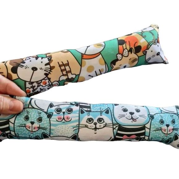 NEW Two Pack of Cute Cartoon Large Catnip Pillow Cat Toys — NWT - Picture 5 of 9